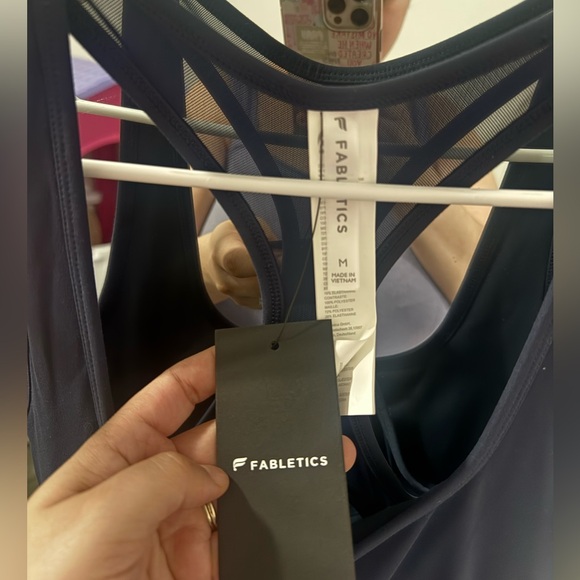 BNWT Fabletics Women's Hot Shot Pleated Tennis Dress - Navy - Picture 6 of 9